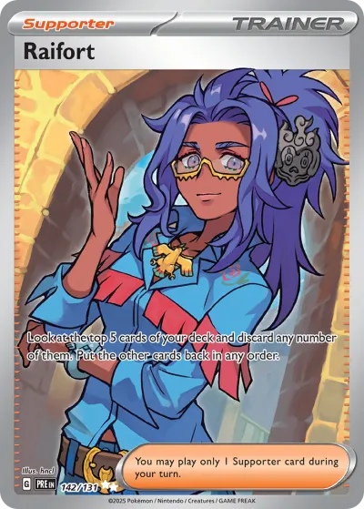 142 Raifort Prismatic Evolutions 2025 142 Raifort Prismatic Evolutions 2025