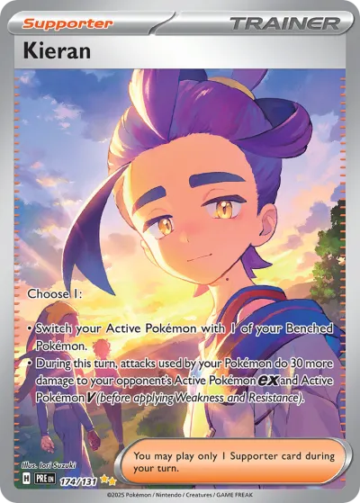 174 Kieran Prismatic Evolutions 2025 174 Kieran Prismatic Evolutions 2025