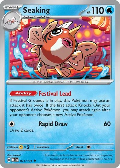 21 Seaking Prismatic Evolutions 2025