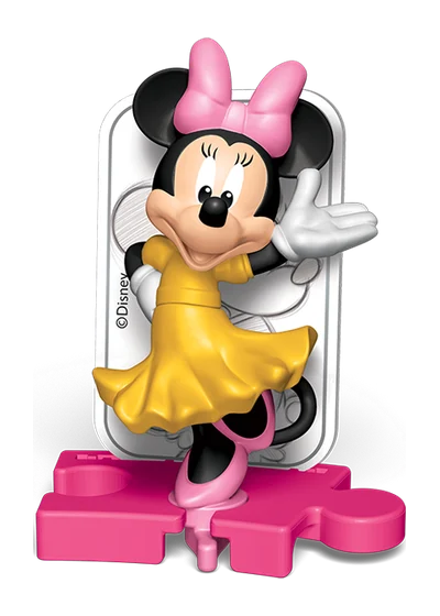 VT330A Minnie Mouse (versión A) Kinder Sorpresa Disney 100 2023