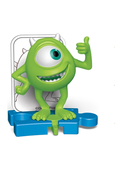 VT354A Mike Wazowski (versión A) Kinder Sorpresa Disney 100 2023