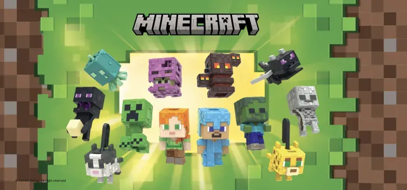Kinder Joy Minecraft x Funko POP! (2026) — обкладинка колекції