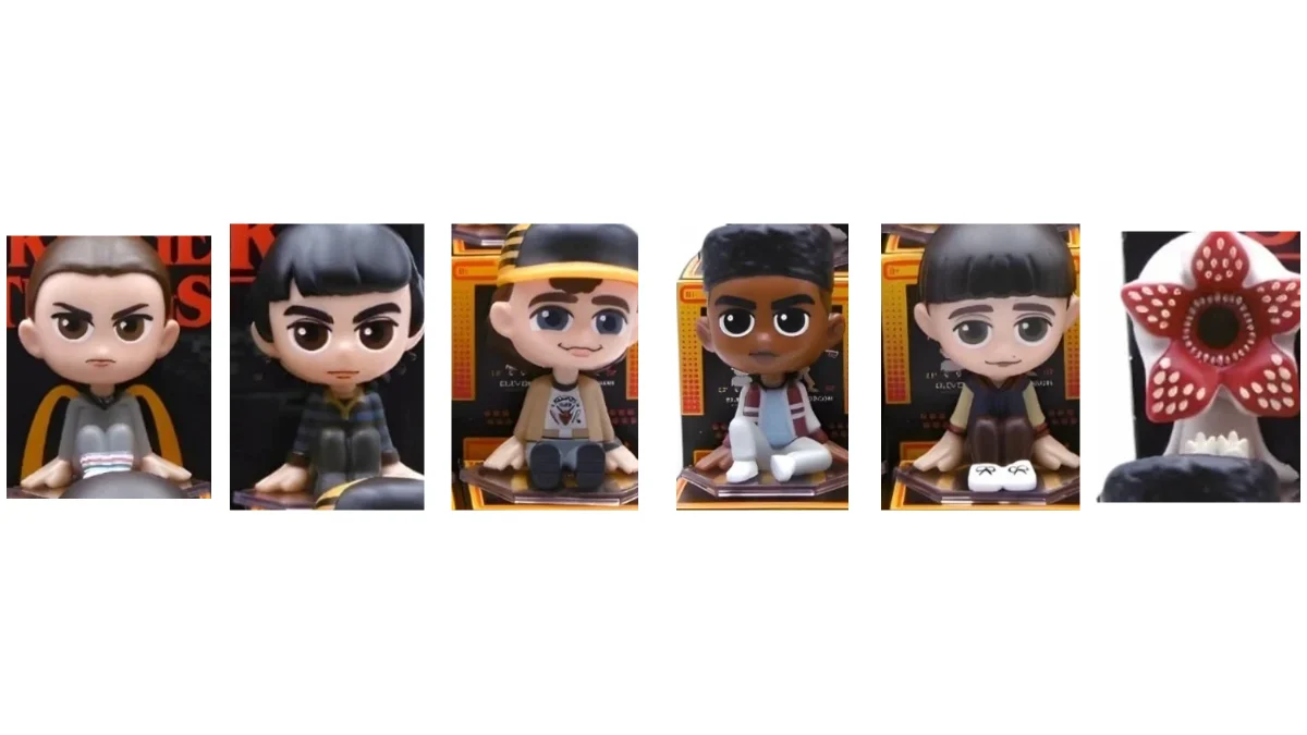 McDonald's Stranger Things Box figures