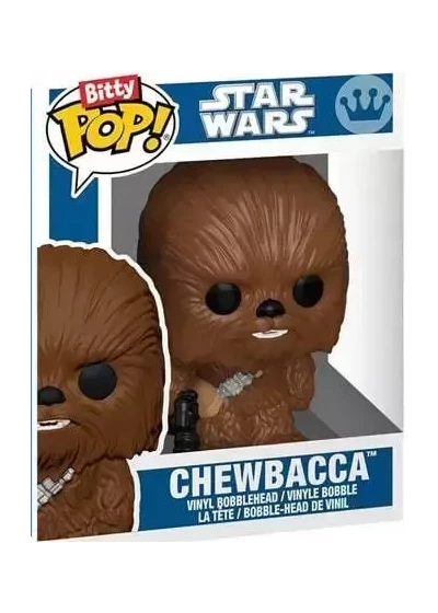 Chewbacca Funko Bitty Pop! Star Wars: El Imperio contraataca, packs de 4, series 1–4 2025 Chewbacca Funko Bitty Pop! Star Wars: El Imperio contraataca, packs de 4, series 1–4 2025