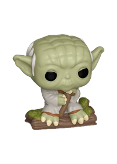 Yoda (Dagobah) Funko Bitty Pop! Star Wars: El Imperio contraataca, packs de 4, series 1–4 2025