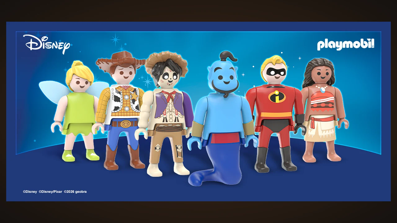 Kinder Disney × Playmobil (2026) — обкладинка колекції