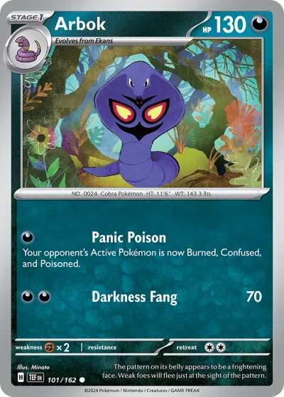 101 Arbok Temporal Forces 2024 101 Arbok Temporal Forces 2024