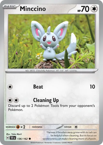 136 Minccino Temporal Forces 2024 136 Minccino Temporal Forces 2024