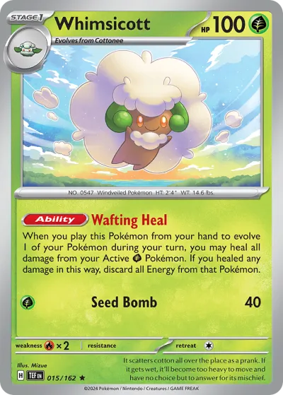 15 Whimsicott Temporal Forces 2024