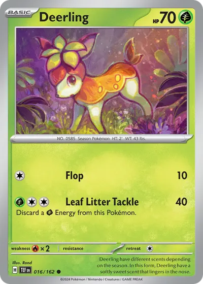 16 Deerling Temporal Forces 2024
