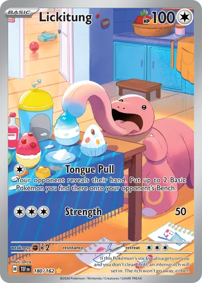 180 Lickitung Temporal Forces 2024 180 Lickitung Temporal Forces 2024