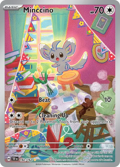 182 Minccino Temporal Forces 2024 182 Minccino Temporal Forces 2024