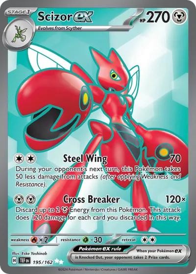 195 Scizor ex Temporal Forces 2024 195 Scizor ex Temporal Forces 2024