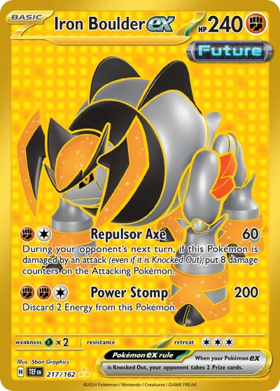 217 Iron Boulder ex Temporal Forces 2024 217 Iron Boulder ex Temporal Forces 2024