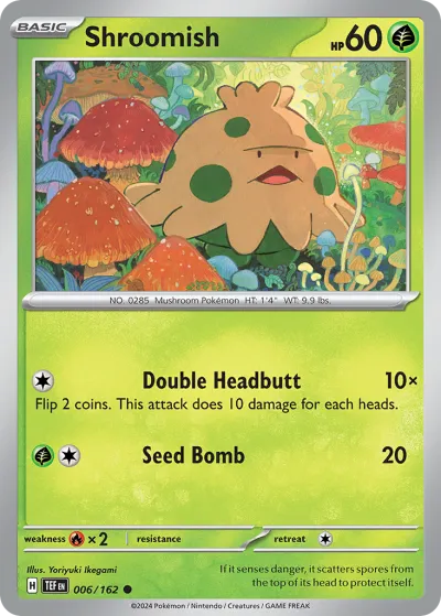 6 Shroomish Temporal Forces 2024