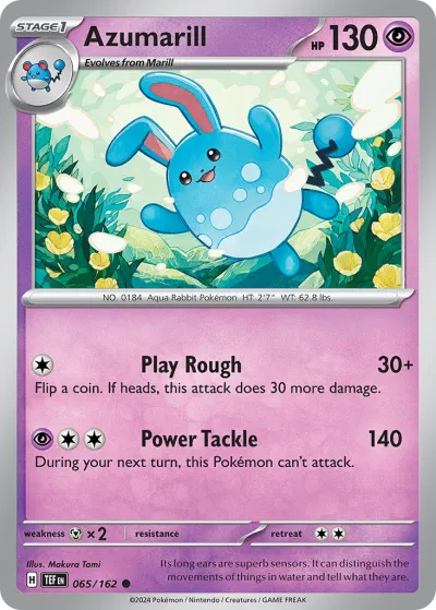 65 Azumarill Temporal Forces 2024 65 Azumarill Temporal Forces 2024