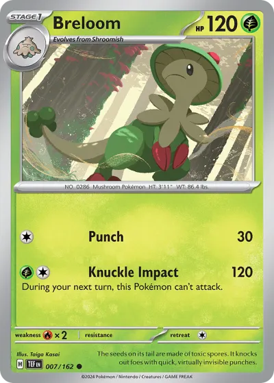 7 Breloom Temporal Forces 2024