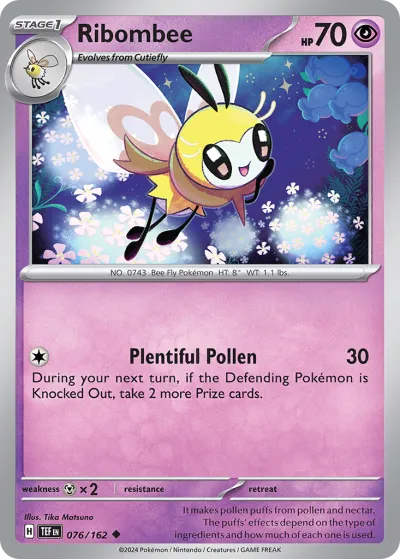 76 Ribombee Temporal Forces 2024 76 Ribombee Temporal Forces 2024