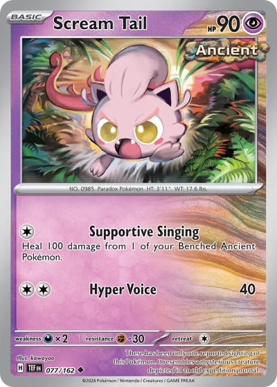 77 Scream Tail Temporal Forces 2024 77 Scream Tail Temporal Forces 2024