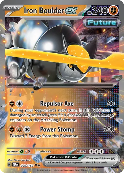 99 Iron Boulder ex Temporal Forces 2024 99 Iron Boulder ex Temporal Forces 2024