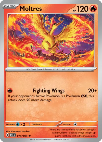 14 Moltres Phantasmal Flames 2025