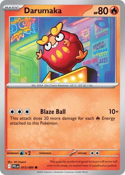 15 Darumaka Phantasmal Flames 2025