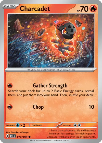 19 Charcadet Phantasmal Flames 2025