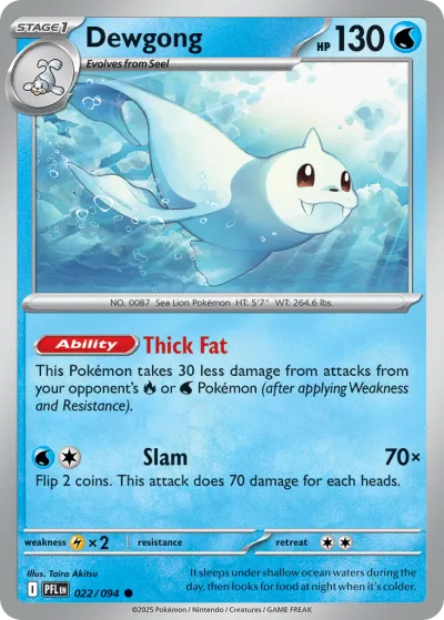 22 Dewgong Phantasmal Flames 2025