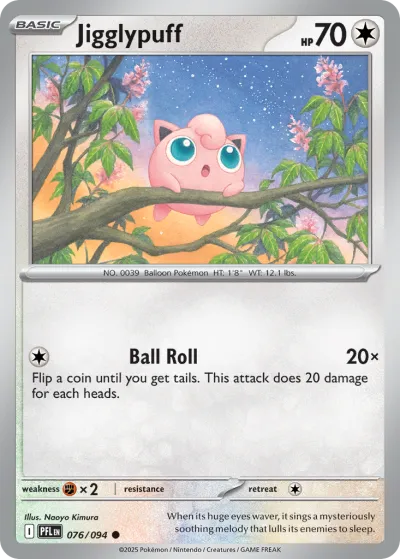 76 Jigglypuff Phantasmal Flames 2025 76 Jigglypuff Phantasmal Flames 2025