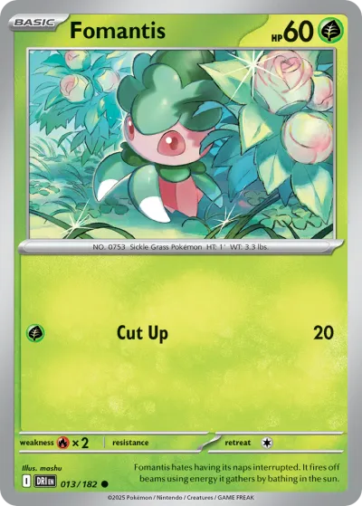 13 Fomantis Destined Rivals 2025