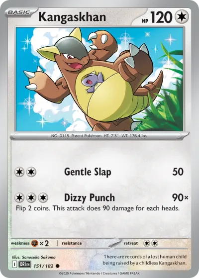 151 Kangaskhan Destined Rivals 2025 151 Kangaskhan Destined Rivals 2025
