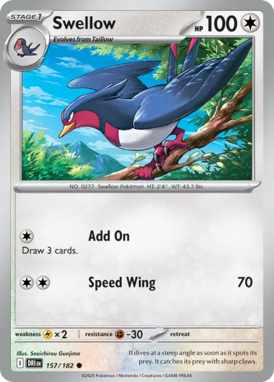 157 Swellow Destined Rivals 2025 157 Swellow Destined Rivals 2025