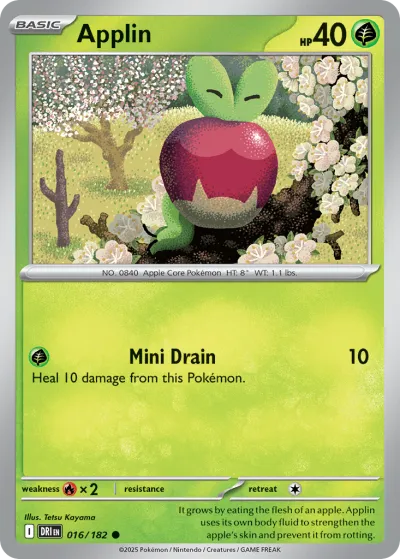 16 Applin Destined Rivals 2025 16 Applin Destined Rivals 2025
