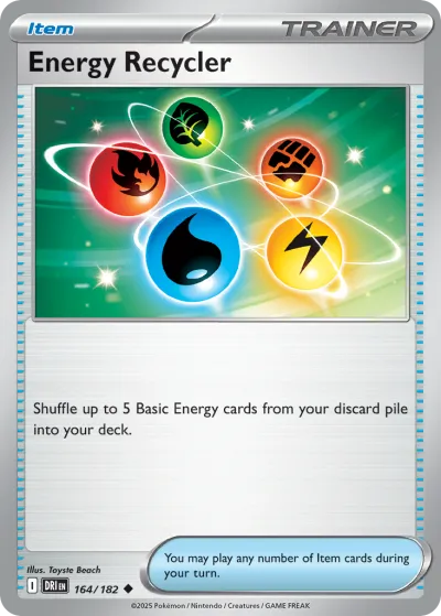164 Energy Recycler Destined Rivals 2025 164 Energy Recycler Destined Rivals 2025