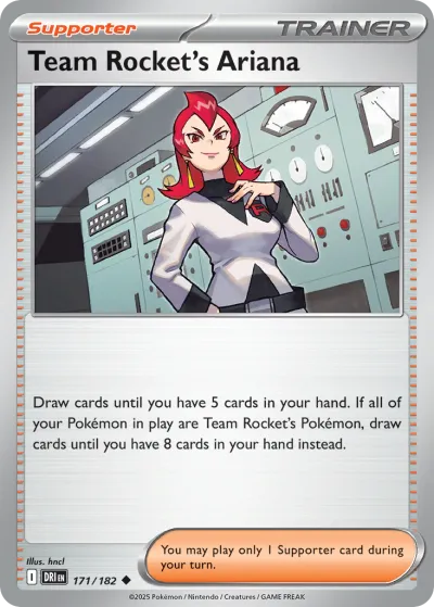171 Team Rocket's Ariana Destined Rivals 2025 171 Team Rocket's Ariana Destined Rivals 2025