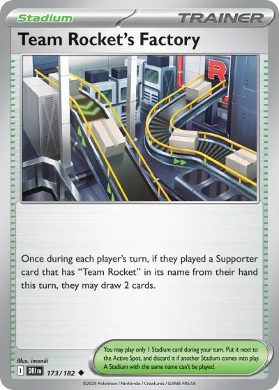 173 Team Rocket's Factory Destined Rivals 2025 173 Team Rocket's Factory Destined Rivals 2025