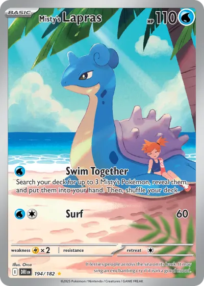 194 Misty's Lapras Destined Rivals 2025 194 Misty's Lapras Destined Rivals 2025