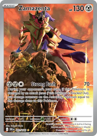 201 Zamazenta Destined Rivals 2025 201 Zamazenta Destined Rivals 2025