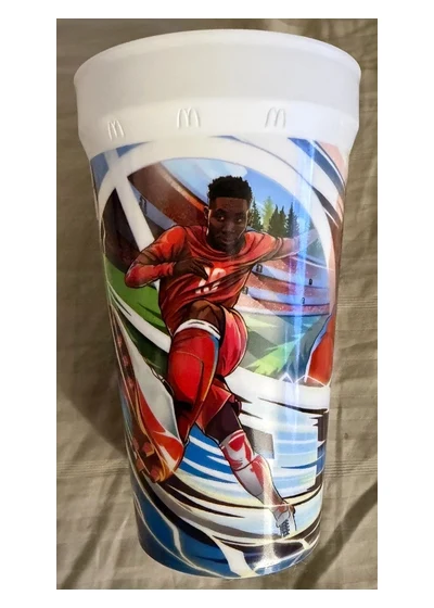 Alphonso Davies McDonald's World Cup cups 2026 (FIFA World Cup Meal) Alphonso Davies McDonald's World Cup cups 2026 (FIFA World Cup Meal)