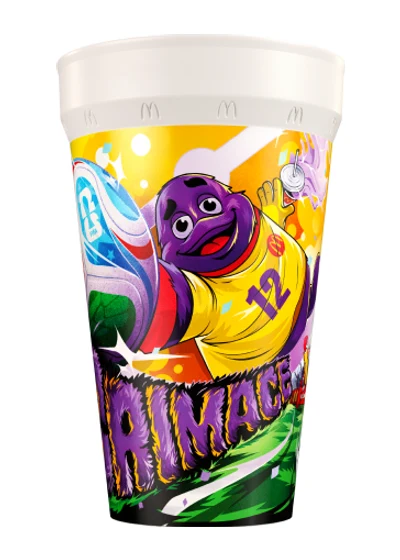 Grimace McDonald's World Cup cups 2026 (FIFA World Cup Meal) Grimace McDonald's World Cup cups 2026 (FIFA World Cup Meal)