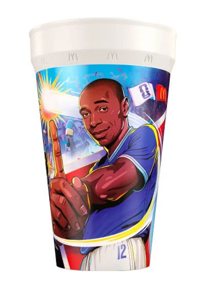 Thierry Henry McDonald's World Cup cups 2026 (FIFA World Cup Meal) Thierry Henry McDonald's World Cup cups 2026 (FIFA World Cup Meal)