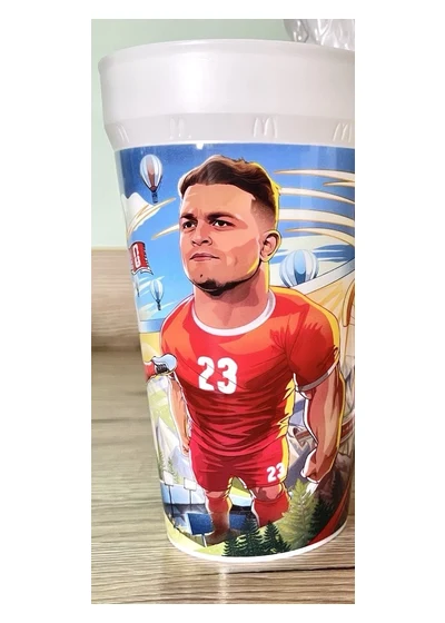Xherdan Shaqiri McDonald's World Cup cups 2026 (FIFA World Cup Meal) Xherdan Shaqiri McDonald's World Cup cups 2026 (FIFA World Cup Meal)
