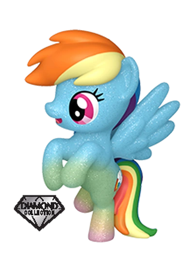 Rainbow Dash – Diamond Glitter Funko Mystery Minis My Little Pony 2026 Rainbow Dash – Diamond Glitter Funko Mystery Minis My Little Pony 2026