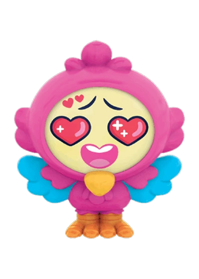 11 Chirp — Pink Moji Pops Rainbow Series 2025