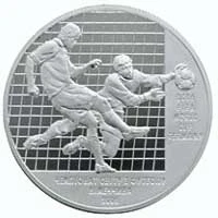 10 ₴ Чемпіонат світу з футболу 2006 (срібло) Срібні монети НБУ
