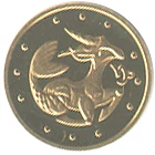 2 ₴ Козеріг (золото) Знаки зодіаку