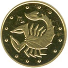 2 ₴ Скорпіон (золото) Знаки зодіаку