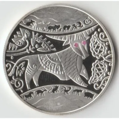 5 ₴ Рік Бика Монети НБУ 2009 5 ₴ Рік Бика Монети НБУ 2009