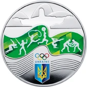 10 ₴ Ігри ХХХІ Олімпіади Срібні монети НБУ