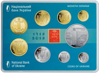 Річний набір монет 2018 Монети НБУ 2018 2018 Річний набір монет 2018 Монети НБУ 2018 2018